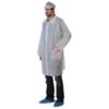 Blouse PLP non tissé blanc pressions col poches – 30 g/m² — référence JP-BVS-0007 — JProfi Pro