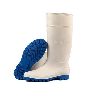 Botte blanche caoutchouc nitrilique/PVC — référence JP-BOA-0019 — JProfi Pro