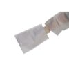 Gant de toilette polyester viscose blanc — référence JP-LTJ-0219 — JProfi Pro