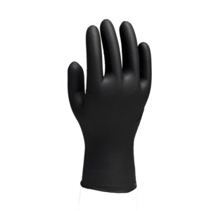 Gant nitrile noir non poudré BISTRO — référence JP-GJN-0130 — JProfi Pro