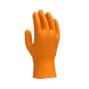 Gant nitrile orange non poudré — référence JP-GJN-0133 — JProfi Pro