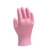 Gant nitrile rose non poudré — référence JP-GJN-0134 — JProfi Pro