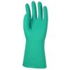 Gant nitrile vert flocké coton, norme alimentaire — référence JP-GMP-0112 — JProfi Pro