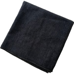 Lavette microfibre qualité supérieure noire — référence JP-LAM-0199 — JProfi Pro