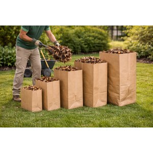Sac papier 30 L SOS 1 feuille sans impression — référence JP-SPD-0385 — JProfi Pro