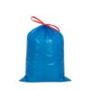 Sac poubelle 30 L basse densité – bleu azur lien coulissant — référence JP-SPL-0506 — JProfi Pro