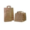 Sacs cabas p.plate kraft ecru 70 gr/m² – 26 + 20 x 28 cm — référence JP-SCK-0373 — JProfi Pro
