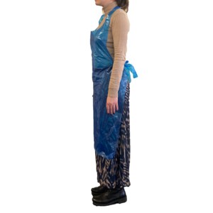 Tablier SUP PE BD gaufré bleu — référence JP-TAJ-0529 — JProfi Pro